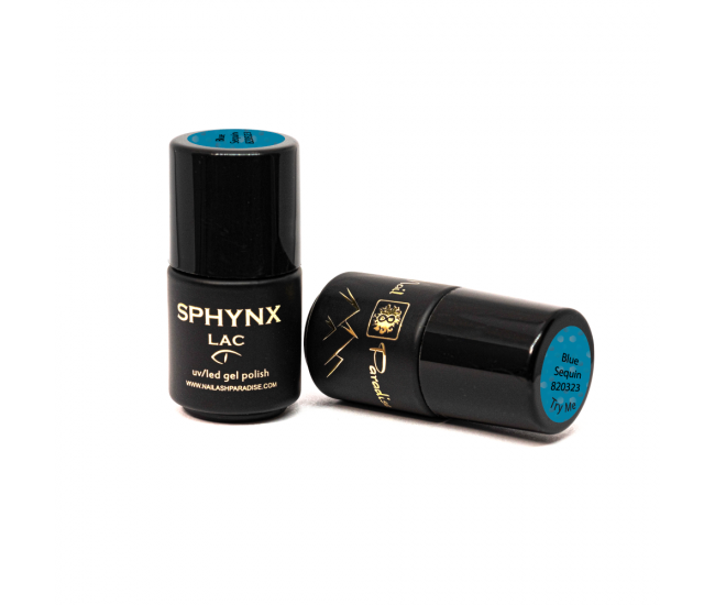 Rubber Base Coat Camouflage Line - Blue Sequin 5ml